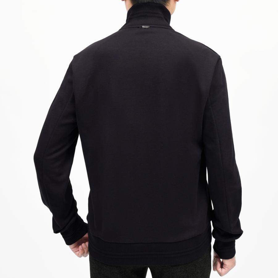 HERNO（ヘルノ）RESORTリゾート ウォーターレペレントナイロン×コットンジャージハイブリッドスタンドカラーブルゾン JC00017UR-52107 14052600132の画像