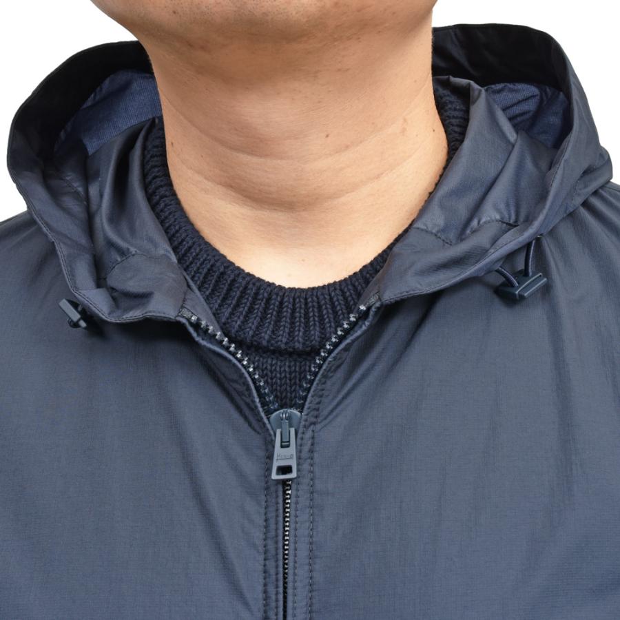 HERNO（ヘルノ）ウォーターレペレントライトウェイトナイロンフーディーブルゾン（パッカブル） GI000486U-12686 ...