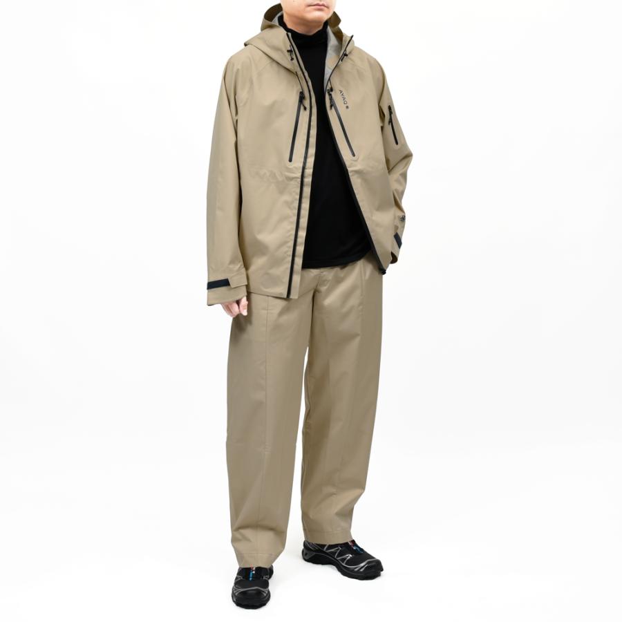 AYAQ（アヤック）ウォータープルーフ3レイヤーポリエステルジップ