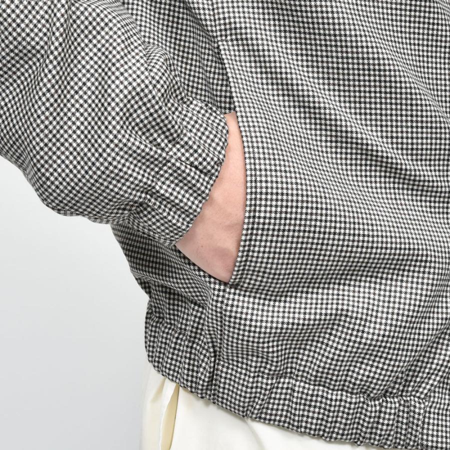 Belvest（ベルベスト）ウールチェックブルゾン BL208-22976 14056400020の画像