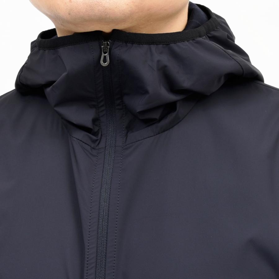 SEASE（シーズ）ZIPPED FOODIE HYBRID ウールジャージチョークストライプハイブリッドジップフーディー WH049TJ232 14061001039の画像