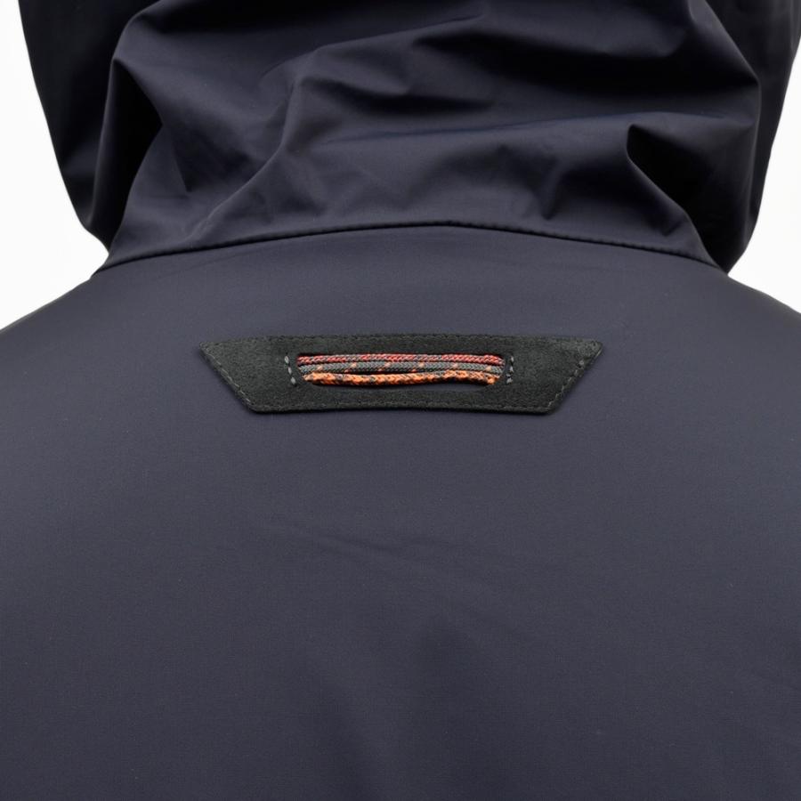 SEASE（シーズ）ZIPPED FOODIE HYBRID ウールジャージチョークストライプハイブリッドジップフーディー WH049TJ232 14061001039の画像