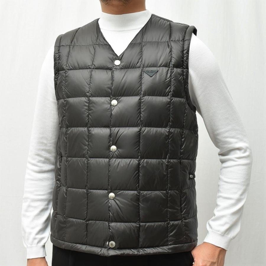 TAION EXTRA（タイオン エクストラ）ナイロンVネックデタッチャブル