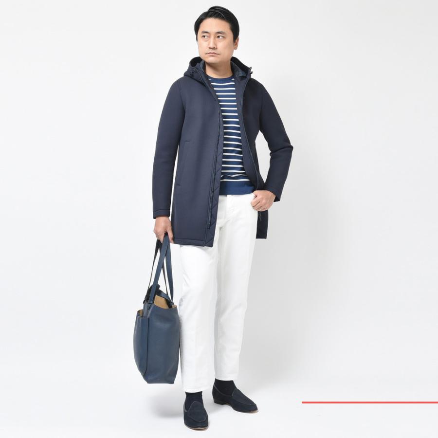 HERNO（ヘルノ）ダイアゴナルスキューバダブルジップフーディーコート