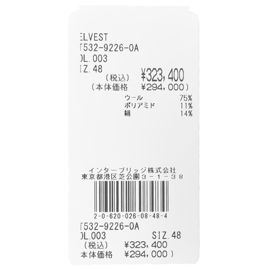 Belvest（ベルベスト）ウールシルクライトツィードオーバーチェック