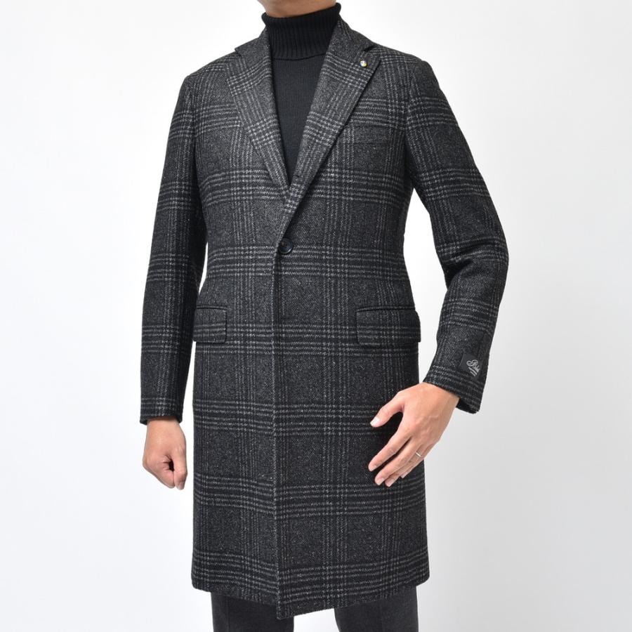 Belvest（ベルベスト）ウールシルクライトツィードオーバーチェック