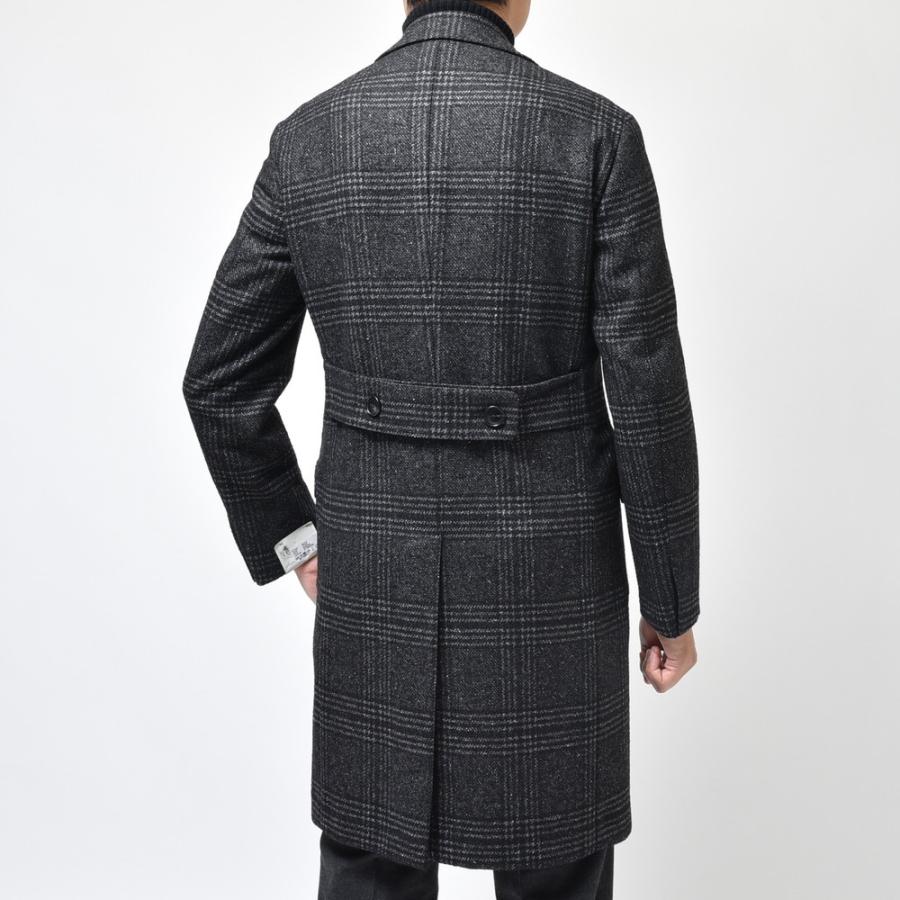 Belvest（ベルベスト）ウールシルクライトツィードオーバーチェック