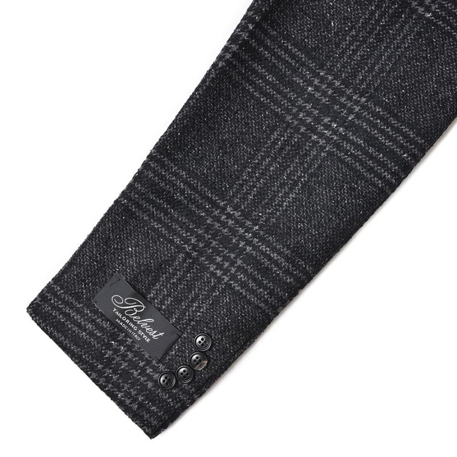 Belvest（ベルベスト）ウールシルクライトツィードオーバーチェック