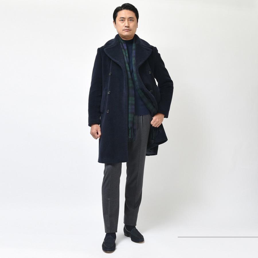 Belvest(ベルベスト)ウールナイロンカシミアボアダブル Belvest(ベルベスト)ウールナイロンカシミアボアダブル