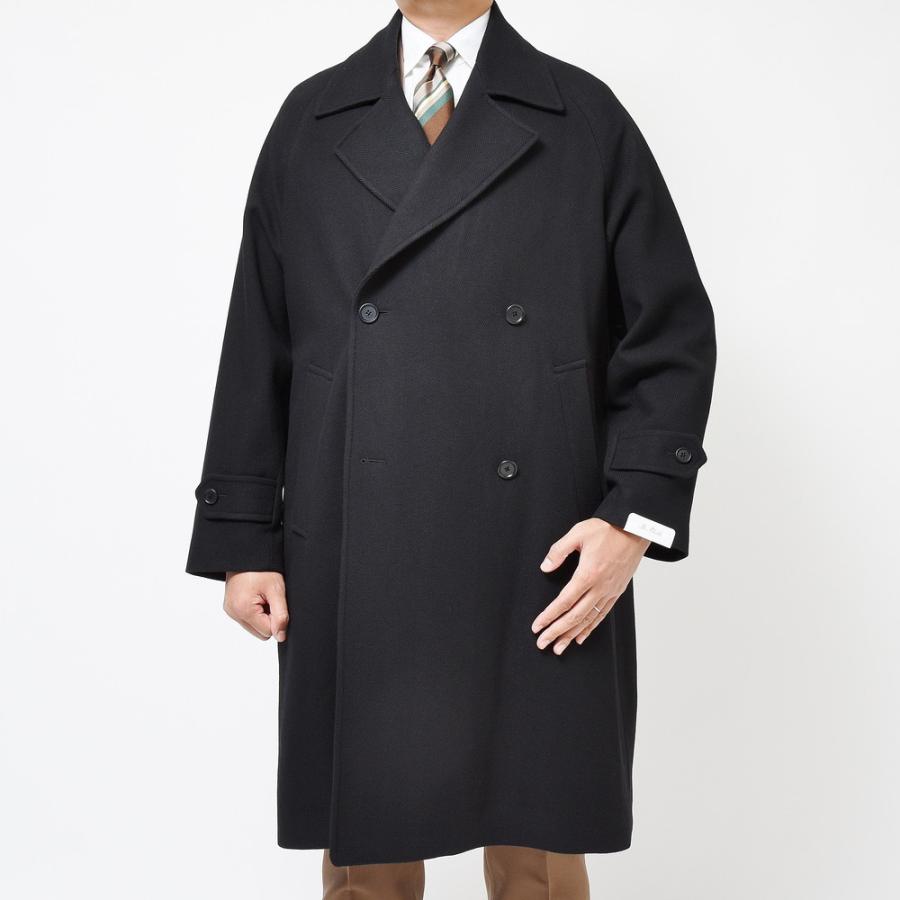 De Petrillo（デ ペトリロ）ウールカシミアライトツィードヘリンボーン 