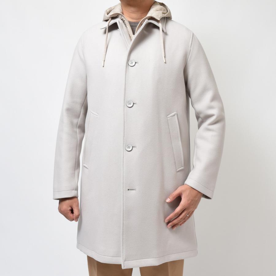 HERNO（ヘルノ）ウールナイロンダイアゴナルライトツィード