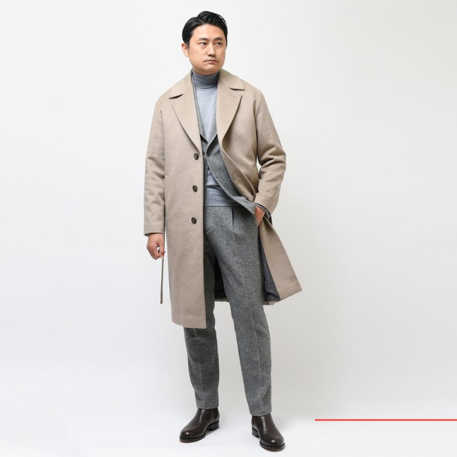 Hevo（イーヴォ）OSTUNIオストゥーニ カシミアフランネルソリッド