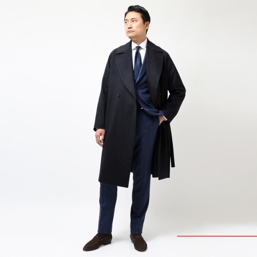 希少 黒入荷！ Hevo（イーヴォ）BRINDISIブリンディジ カシミアフランネル ジャケット・アウター