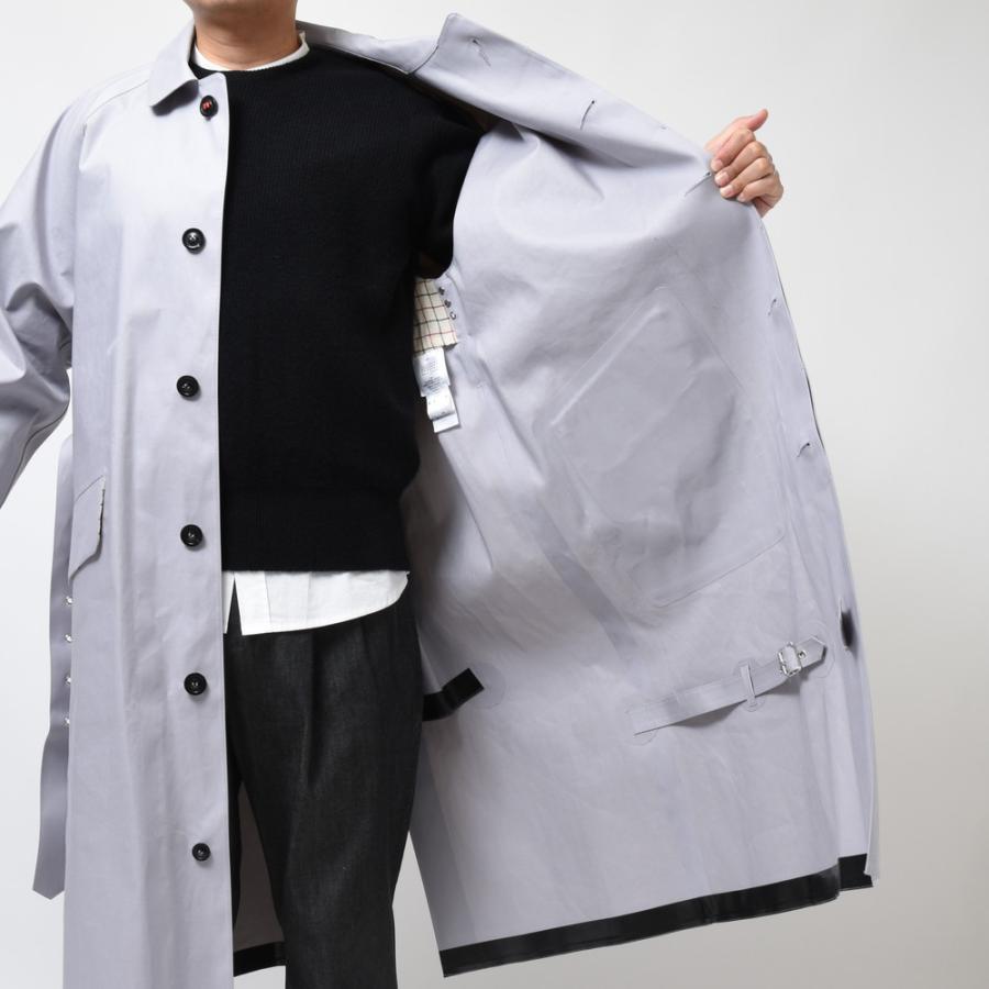 新品 メゾン マルジェラ MACKINTOSH ゴム引き ステンカラー コート Maison Margiela（メゾン マルジェラ）MACKINTOSH ゴム引き