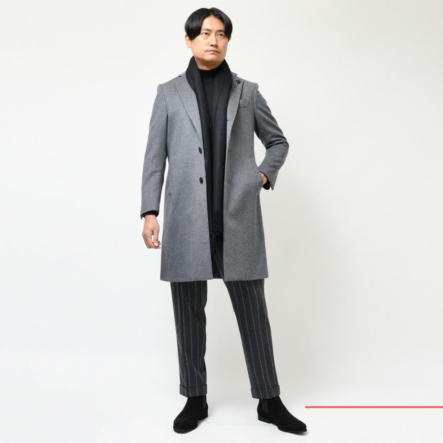 LARDINI（ラルディーニ）SPECIALウールフランネルチェスターフィールド
