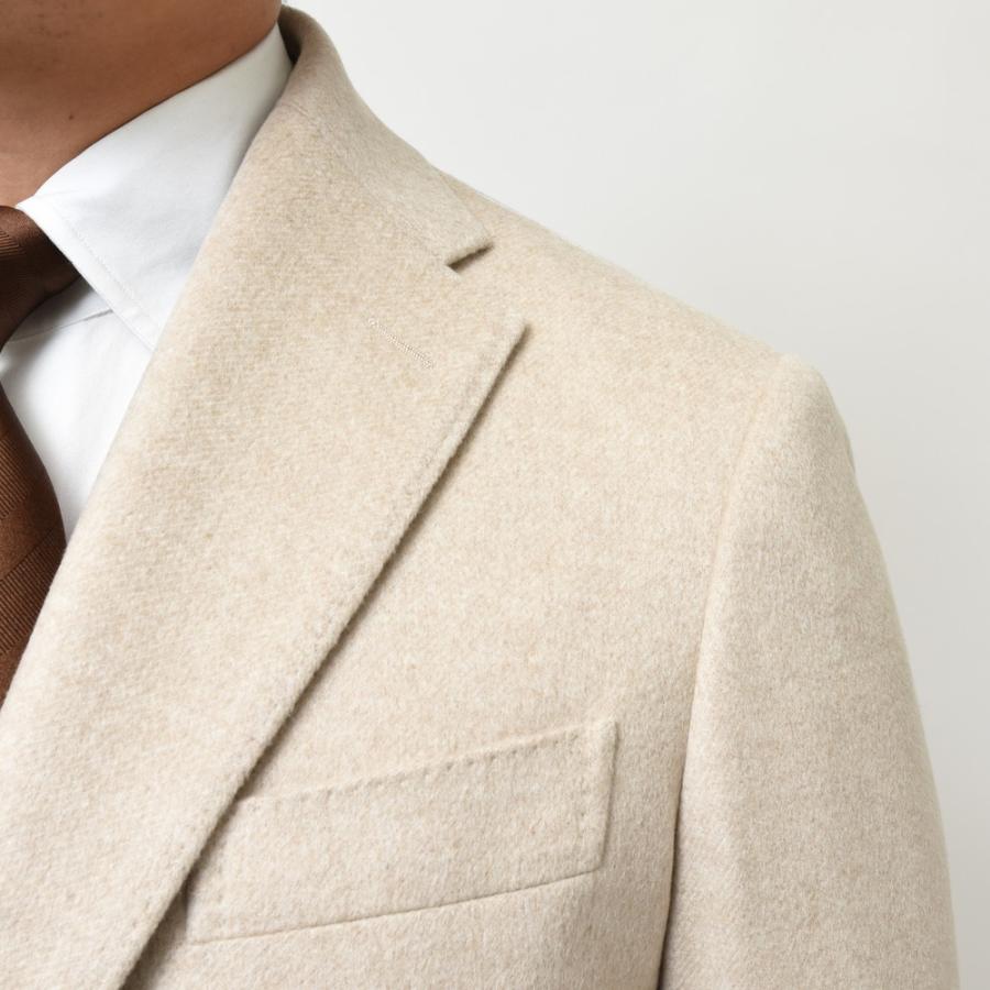 【SALE30％】guji（グジ）カシミアフランネルソリッドチェスターフィールドコート(MADE BY RING JACKET / LoroPianaファブリック使用)【秋/冬】14132200028の画像