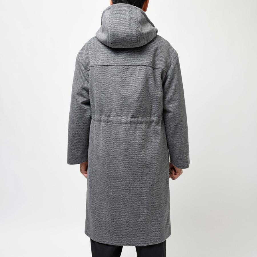 Solleciti（ソレシティ）ポリエステルヘリンボーンフーデッド