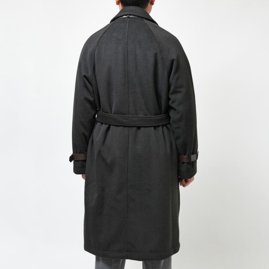 【SALE40％】Solleciti（ソレシティ）ポリエステルヘリンボーンベルテッドバルカラーコート FSM0C3233043 14132402172の画像