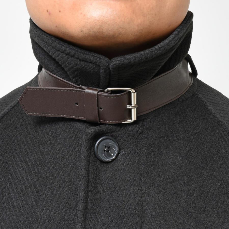 【SALE40％】Solleciti（ソレシティ）ポリエステルヘリンボーンベルテッドバルカラーコート FSM0C3233043 14132402172の画像