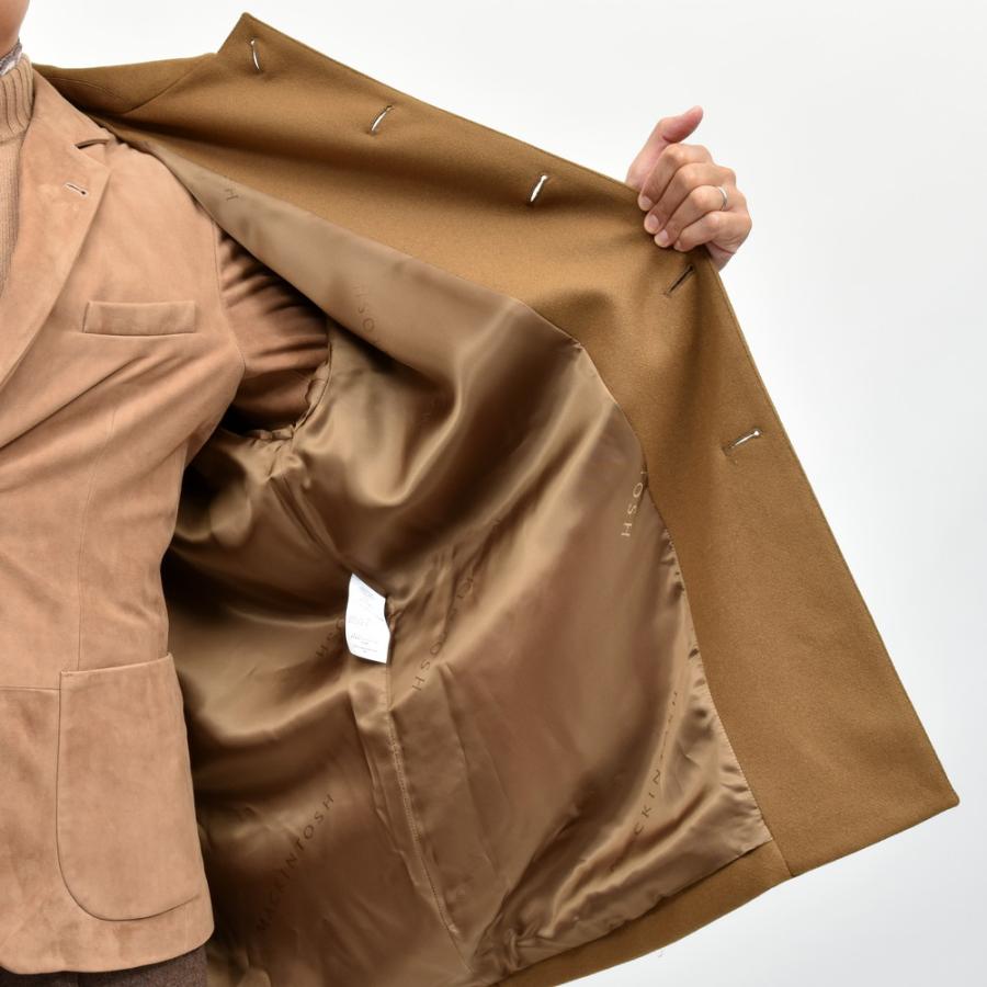 ジャケット・アウター MACKINTOSH HUMBIE DOUBLE L222MO1103FL2K MACKINTOSH（マッキントッシュ）HUMBIEハンビー ウールソフトメルトン