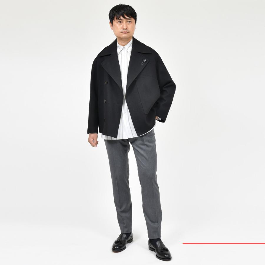 LARDINI（ラルディーニ）OWENオーウェン ウールナイロンソフトメルトン