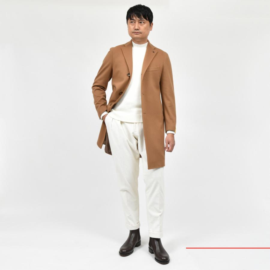 TAGLIATORE（タリアトーレ）ウールカシミアフランネルチェスター