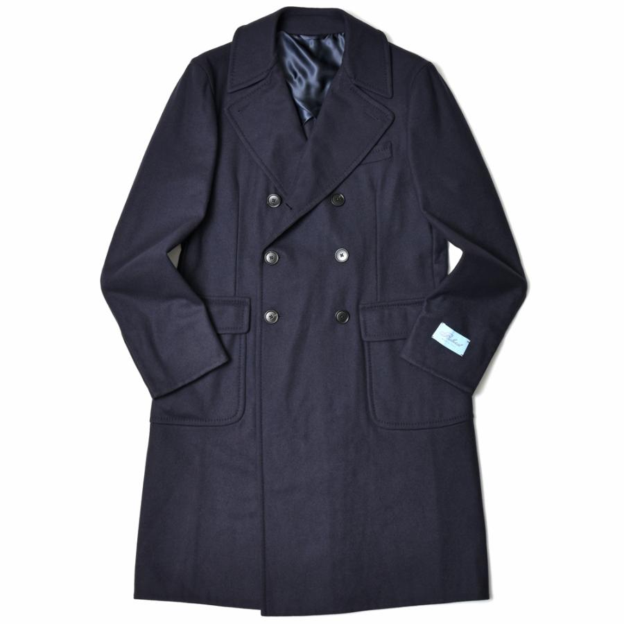 Belvest（ベルベスト）ダブルフェイスウールフランネルポロコート
