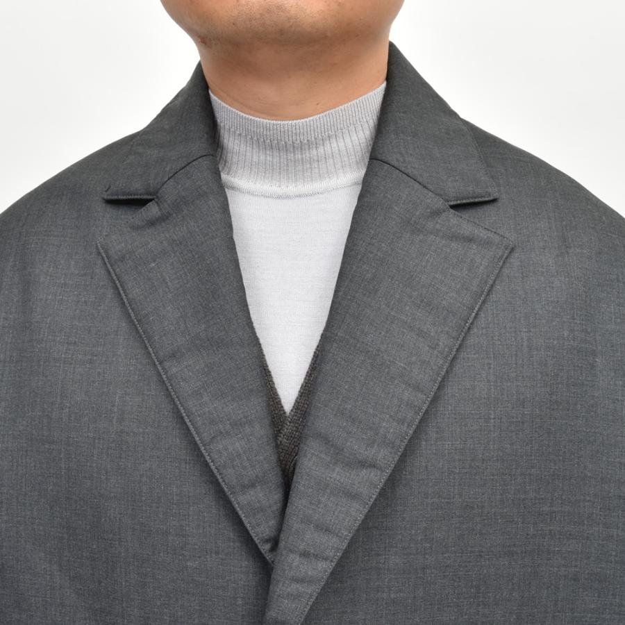 AMBELL(アンベル)KEY PIECE Super120’s ウールパデットコート 00058(3) 14142400163の画像