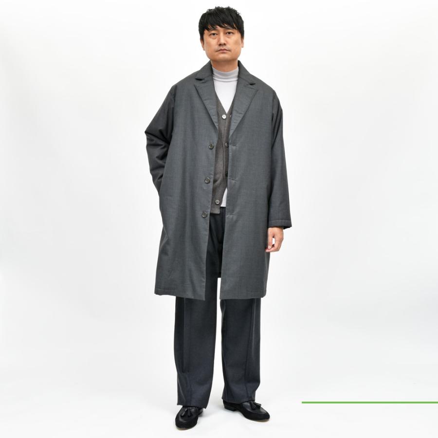 AMBELL(アンベル)KEY PIECE Super120’s ウールパデットコート 00058(3) 14142400163の画像