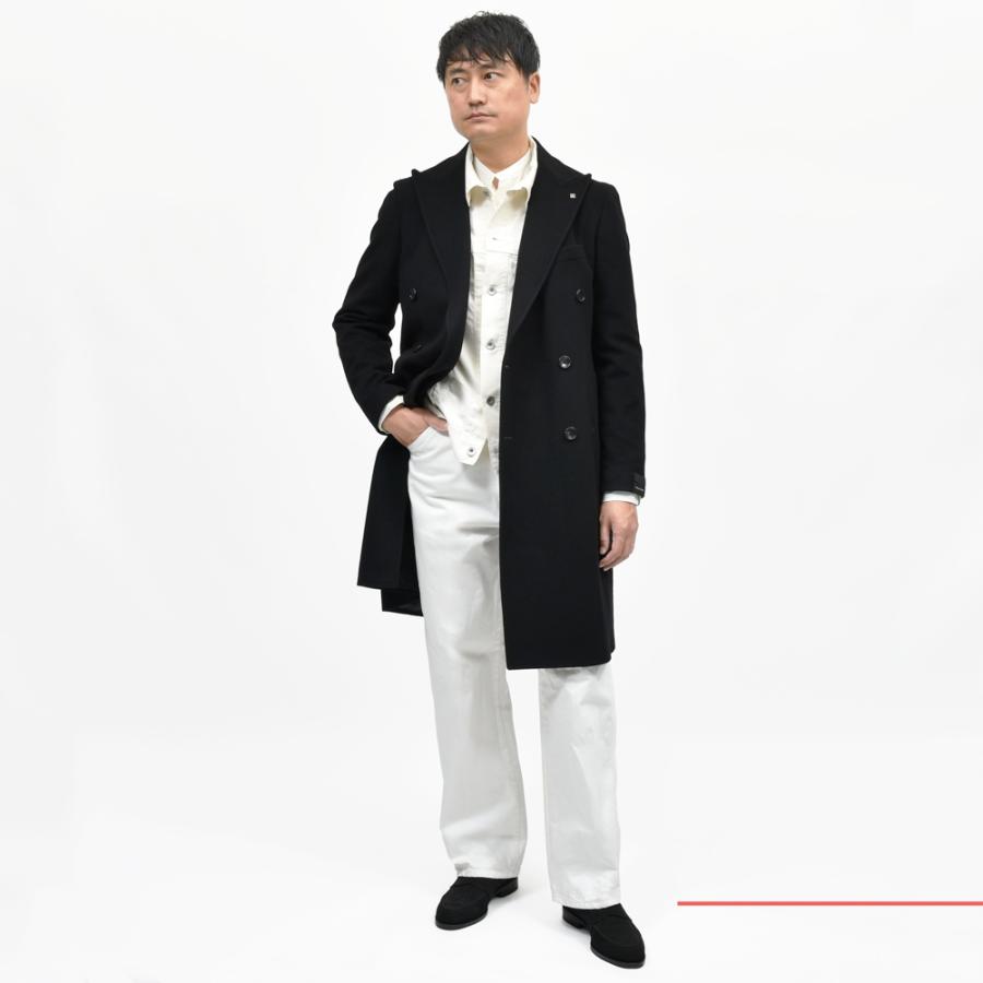 TAGLIATORE（タリアトーレ）ウールカシミアフランネルダブルチェスターフィールドコート C-GUJI10X/350001 14152000054の画像