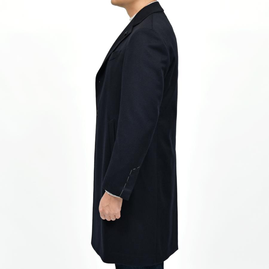 LARDINI（ラルディーニ）ウールフランネルチェスターフィールドコート