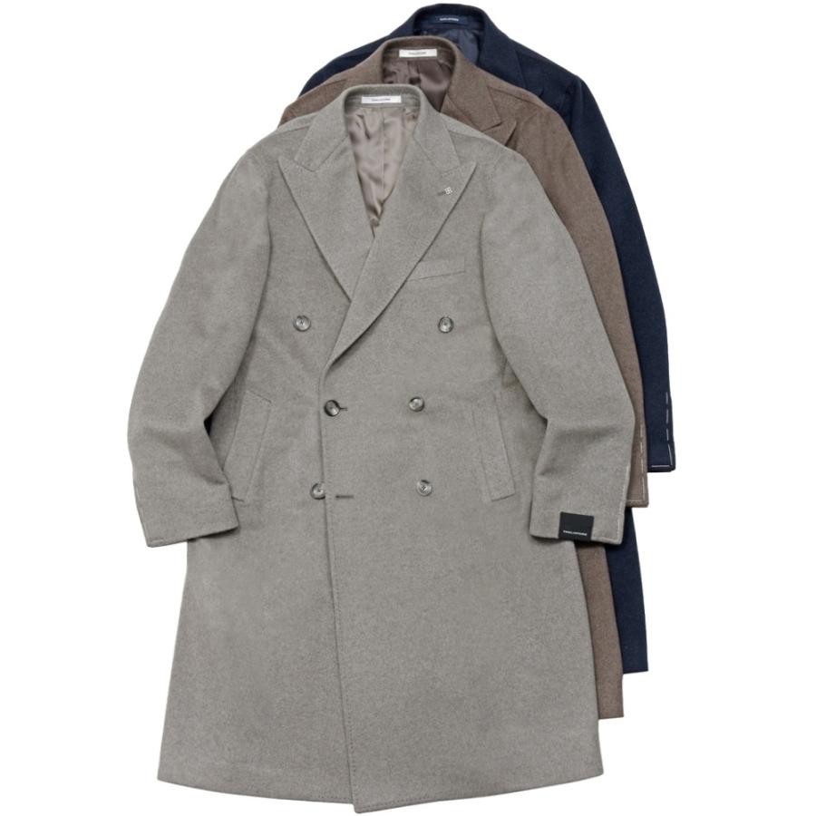 44 TAGLIATORE カシミヤ100% ダブル コート タリアトーレ タリアトーレ メンズ コート TAGLIATORE ブランド チェスターコート