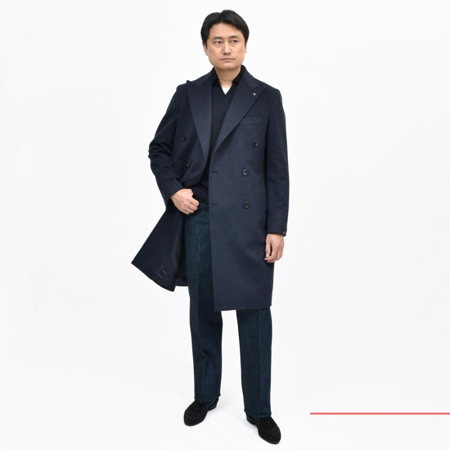 TAGLIATORE（タリアトーレ）カシミアフランネルダブルチェスター