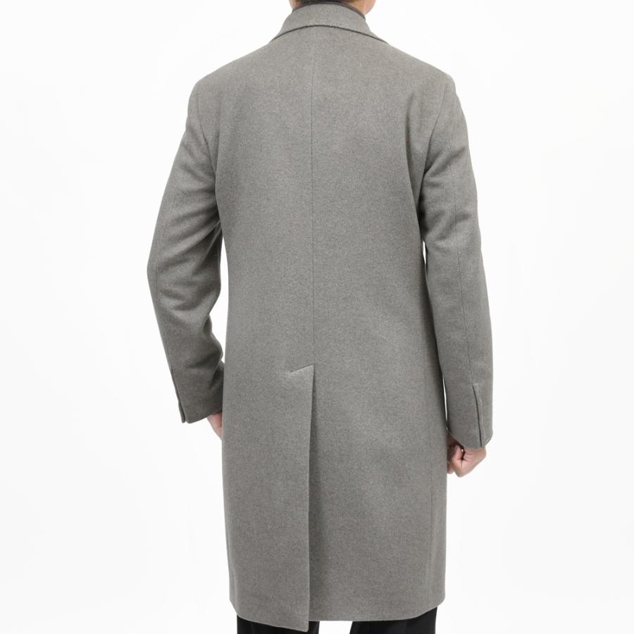 タリアトーレ　チェスターコート　ダブル　グレー TAGLIATORE（タリアトーレ）カシミアフランネルダブルチェスター