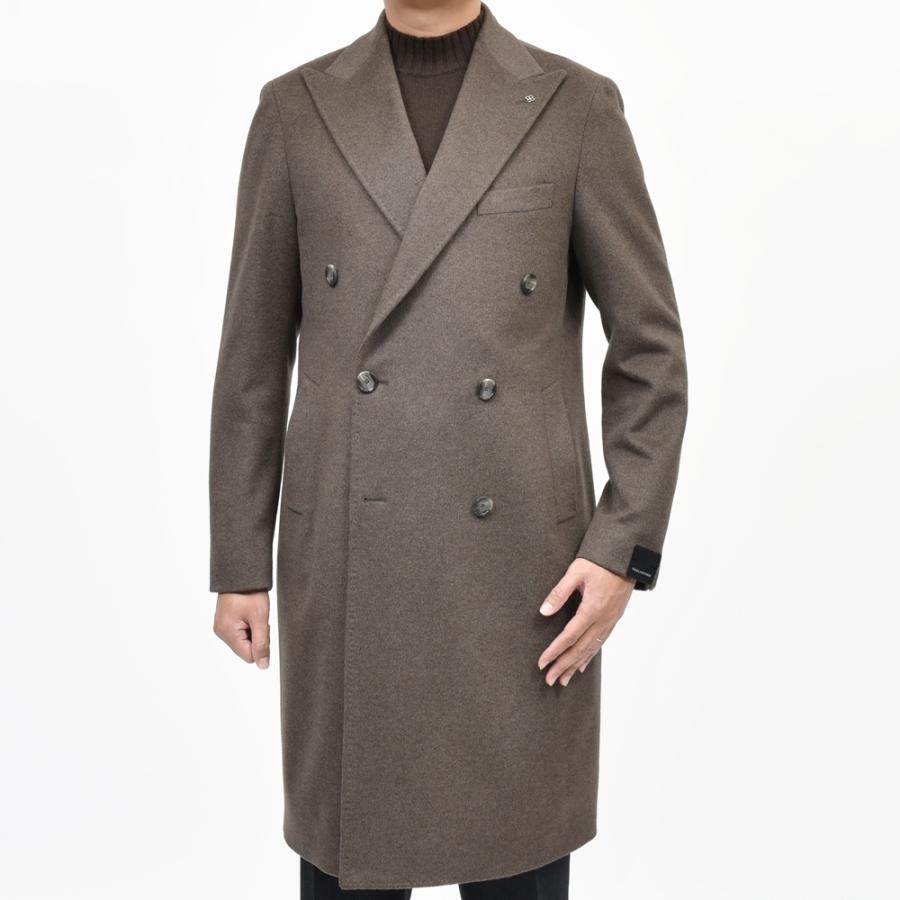 TAGLIATORE（タリアトーレ）カシミアフランネルダブルチェスター