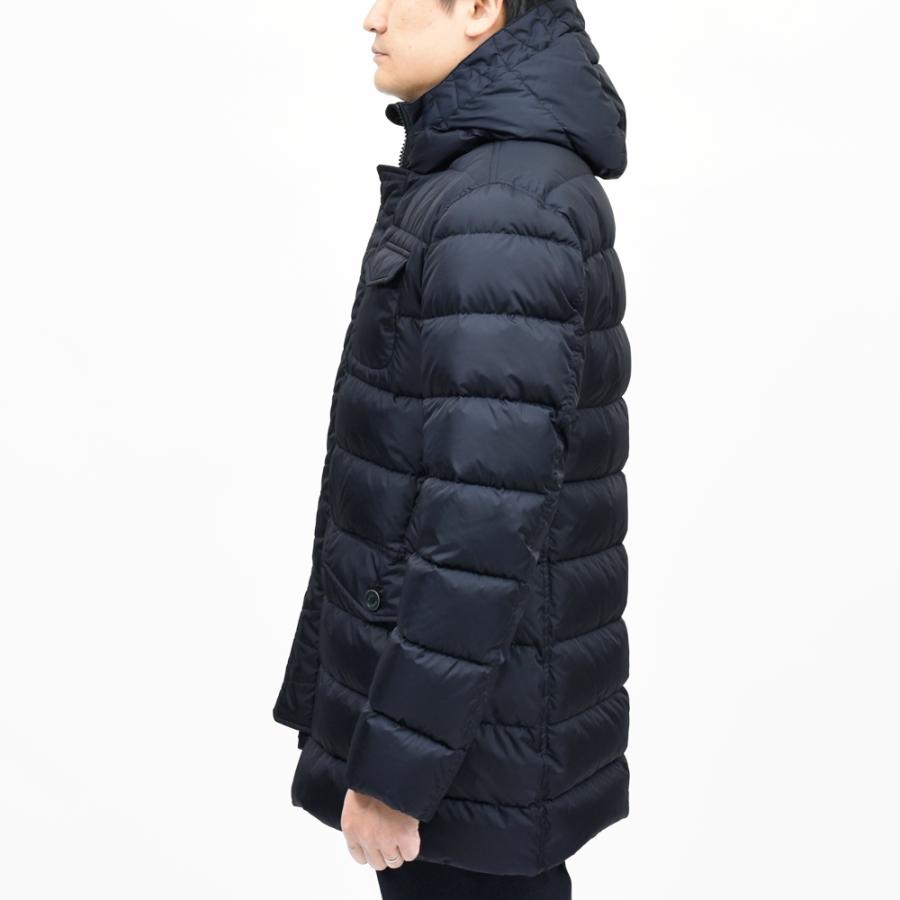 HERNO（ヘルノ）ウォーターレペレントナイロンフーディーダウンジャケット PI0191U-12004Z 14156003132 : guji ...