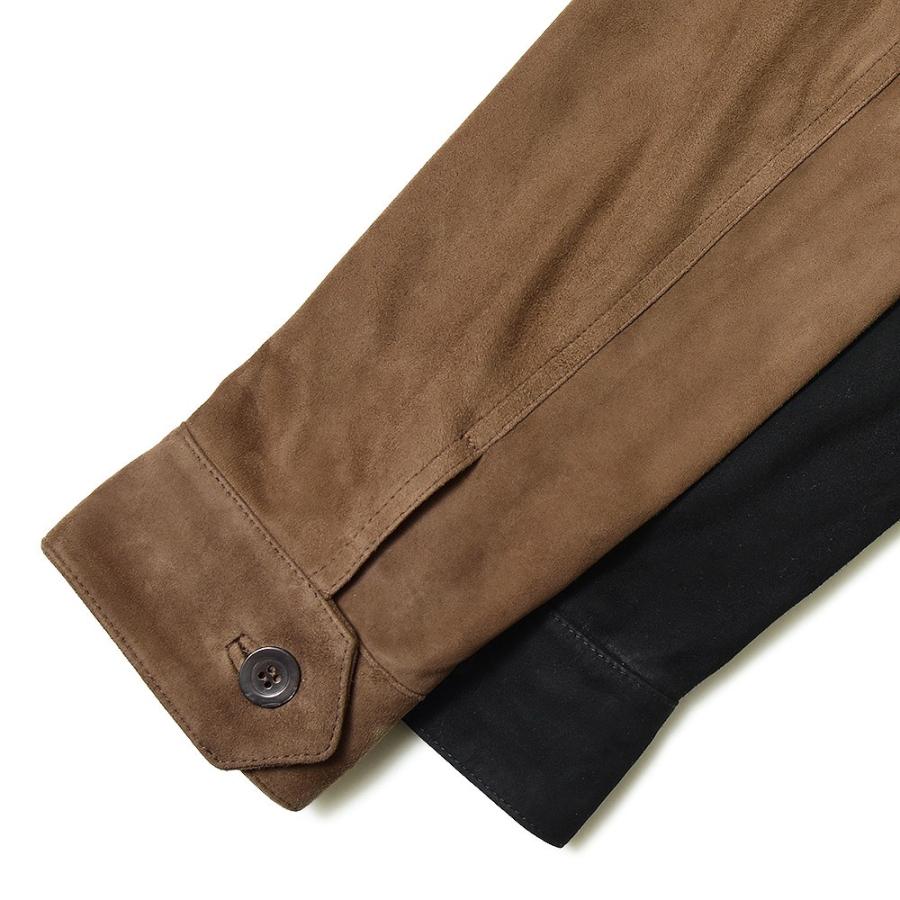 Cinquanta（チンクアンタ）ゴートスエードトラッカージャケット L524/1