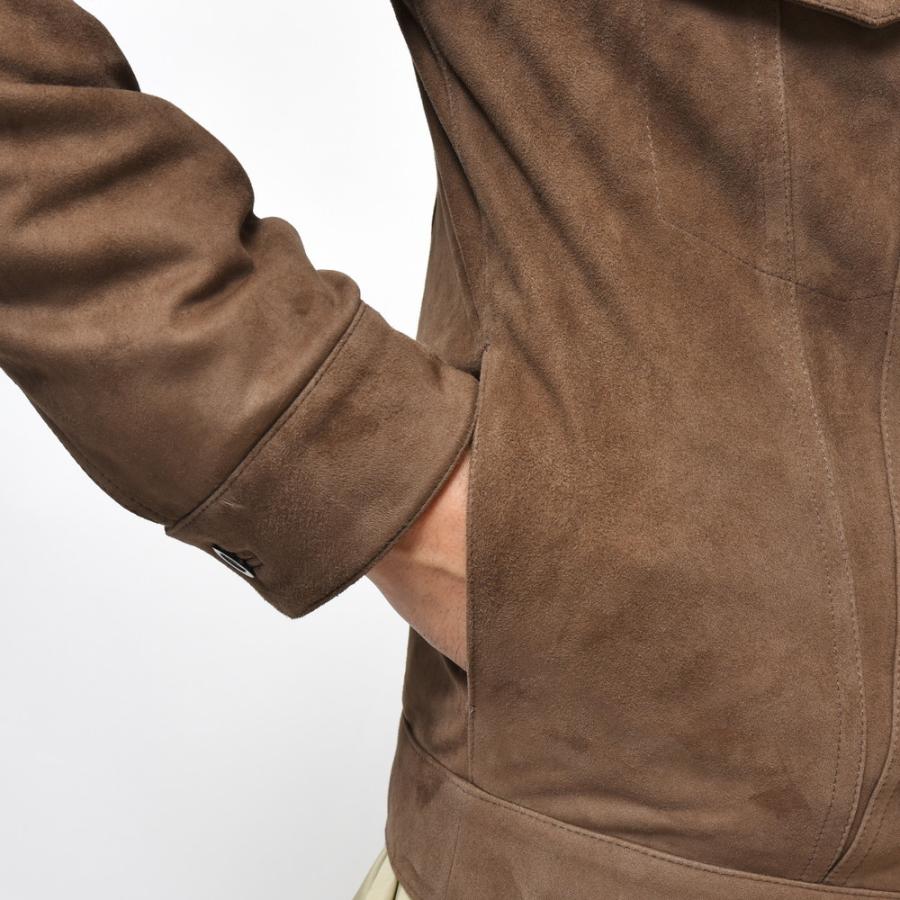 Cinquanta（チンクアンタ）ゴートスエードトラッカージャケット L524/1