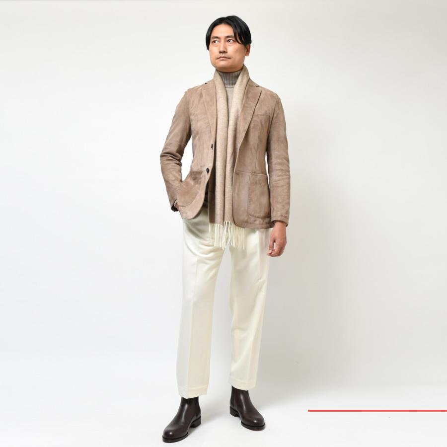 TAGLIATORE（タリアトーレ）CARSONカーソン ラムスエード2Bジャケット 