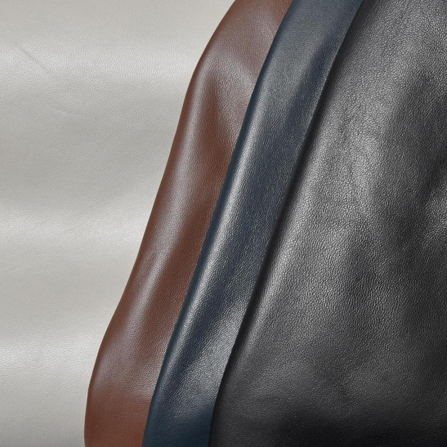 【SALE30％】Cinquanta（チンクアンタ）ラムナッパレザースタンドカラーライダース(0.6mm厚) H502/1-1010 14241002146の画像