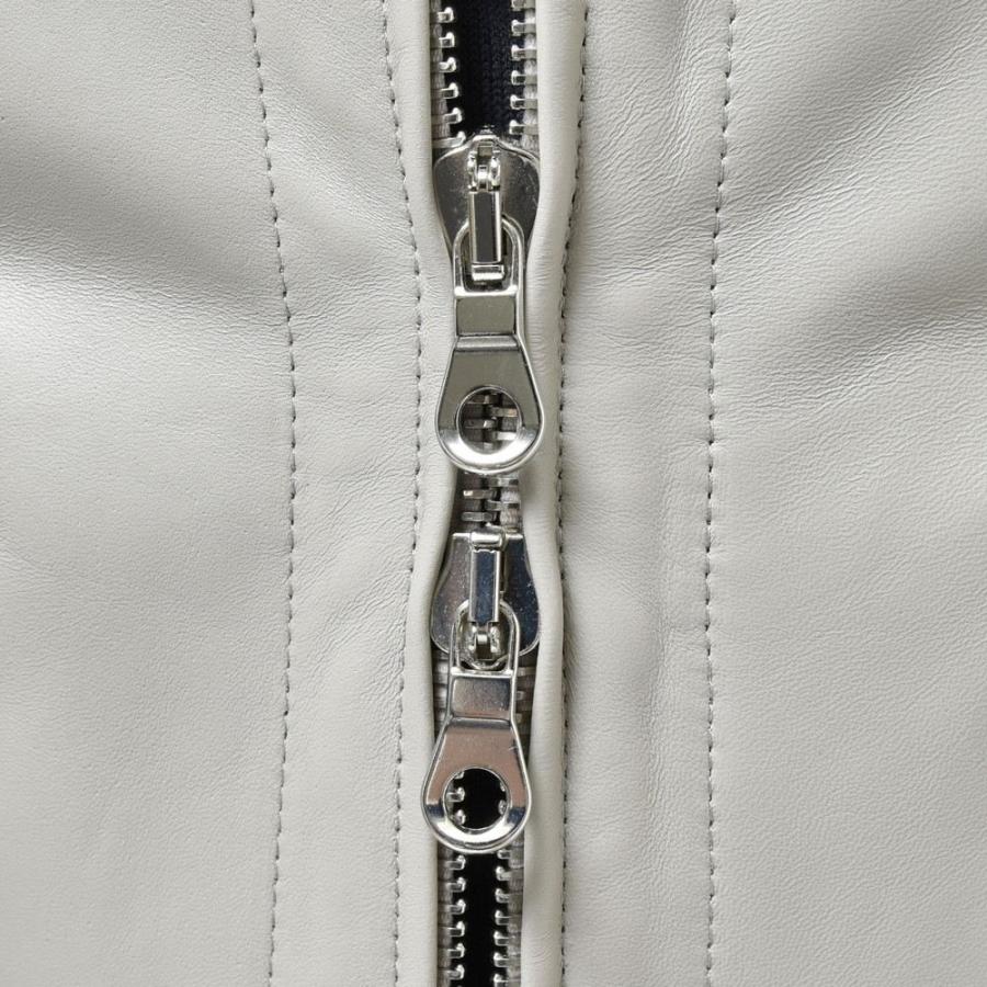 【SALE30％】Cinquanta（チンクアンタ）ラムナッパレザースタンドカラーライダース(0.6mm厚) H502/1-1010 14241002146の画像