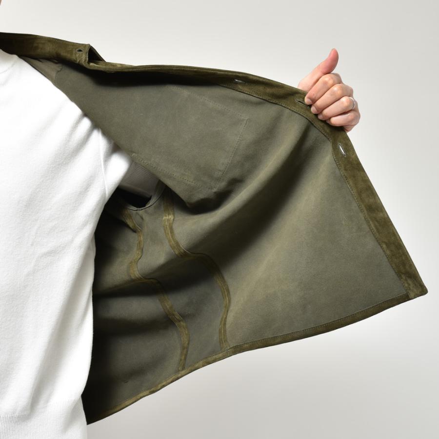【SALE40％】MARNI（マルニ）カーフスエードシャツブルゾン CUMY0011U0 ULV876 14241400138の画像