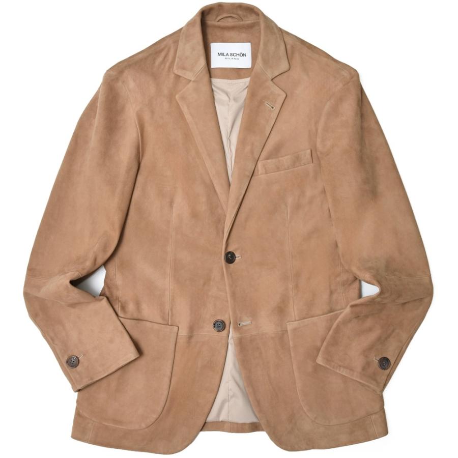 MILA SCHON MILANO（ミラ ショーン ミラノ）ゴートスエード2Bジャケット 277-20Y 14246004052 | 