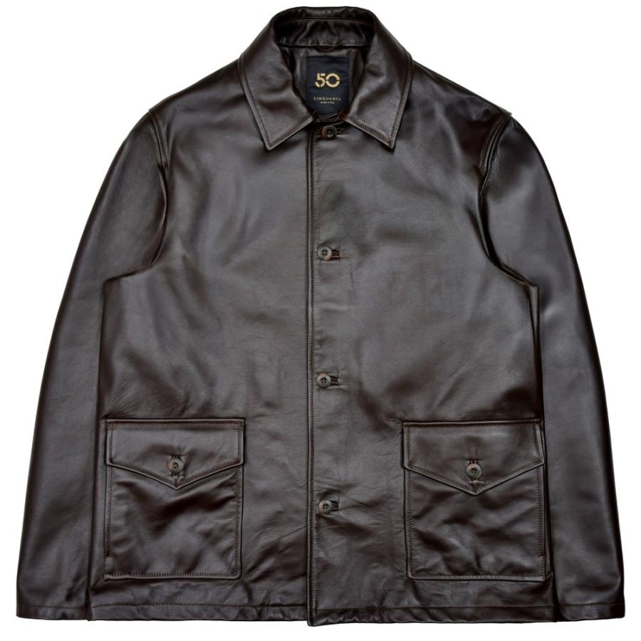 Cinquanta（チンクアンタ）ホースレザーカーコート R706 14252004146