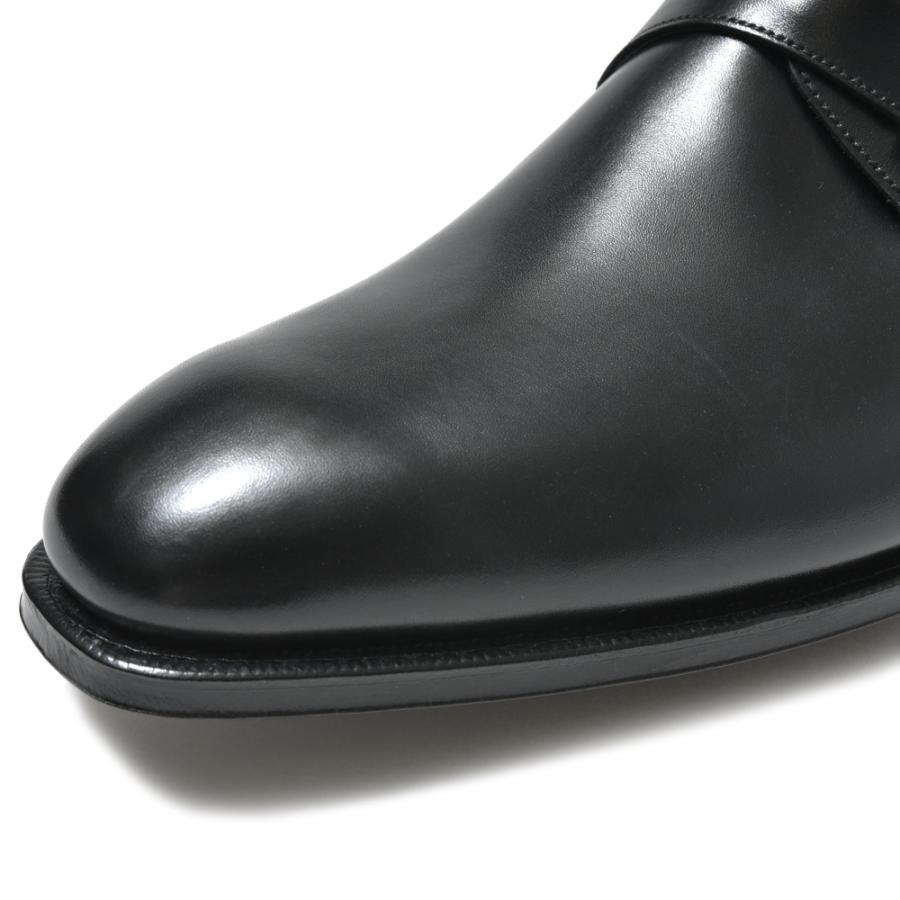 【SALE20％】Crockett&Jones（クロケットアンドジョーンズ）【HAND GRADE COLLECTION】SAVILE 4 カーフレザーシングルモンクシューズ 15042200048の画像