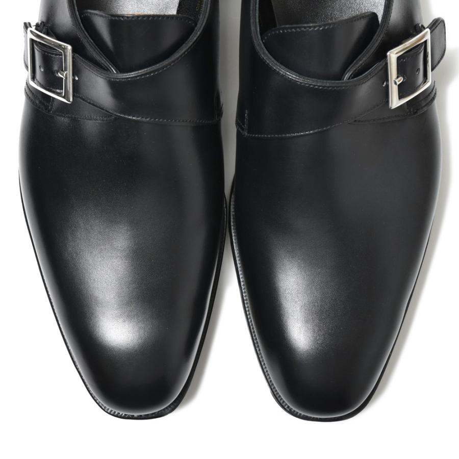 【SALE20％】Crockett&Jones（クロケットアンドジョーンズ）【HAND GRADE COLLECTION】SAVILE 4 カーフレザーシングルモンクシューズ 15042200048の画像