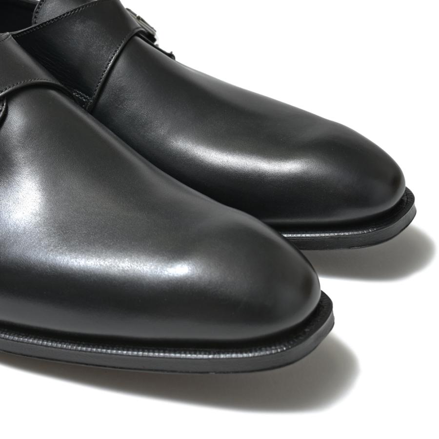 【SALE20％】Crockett&Jones（クロケットアンドジョーンズ）【HAND GRADE COLLECTION】SAVILE 4 カーフレザーシングルモンクシューズ 15042200048の画像