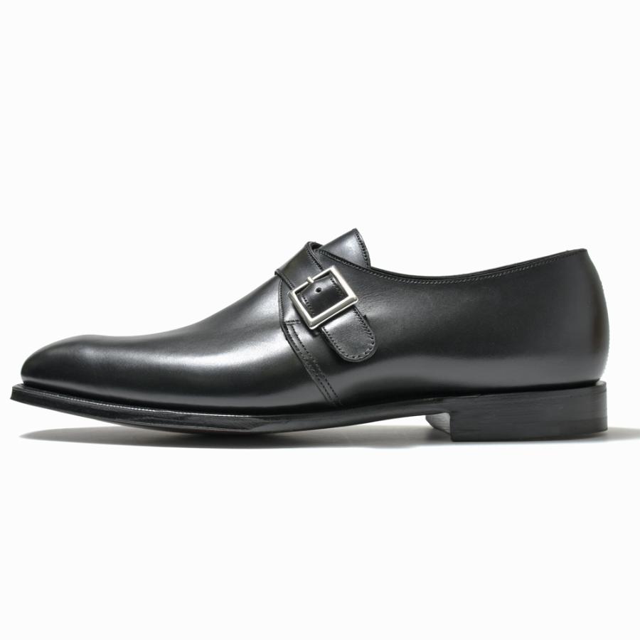 【SALE20％】Crockett&Jones（クロケットアンドジョーンズ）【HAND GRADE COLLECTION】SAVILE 4 カーフレザーシングルモンクシューズ 15042200048の画像