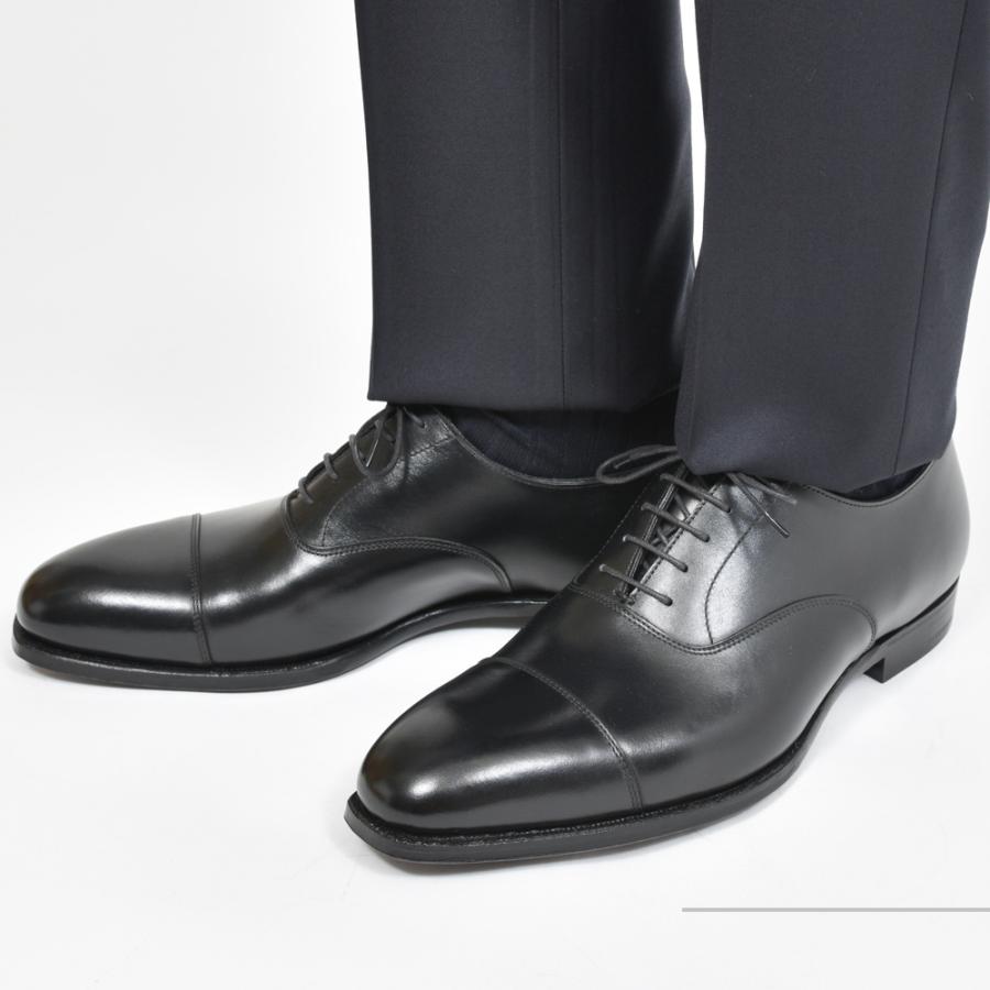 Crockett&Jones（クロケットアンドジョーンズ）【HAND GRADE COLLECTION】AUDLEY 3 カーフレザーストレートチップオックスフォードシューズ 15042202048の画像