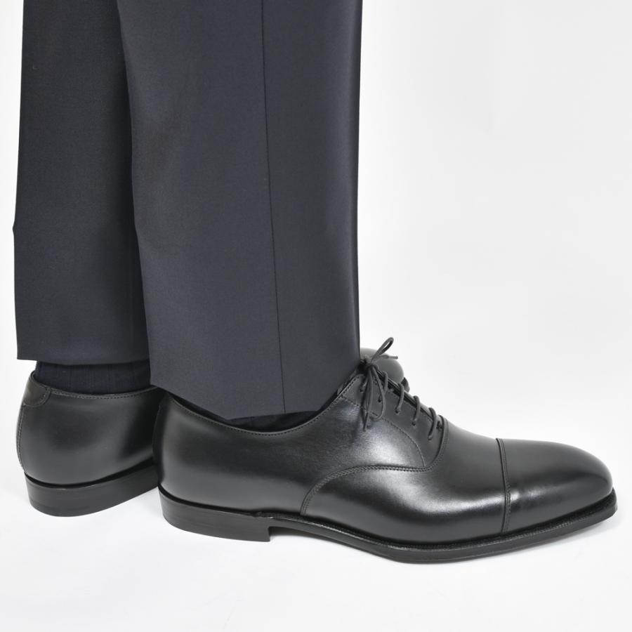 Crockett&Jones（クロケットアンドジョーンズ）【HAND GRADE COLLECTION】AUDLEY 3 カーフレザーストレートチップオックスフォードシューズ 15042202048の画像
